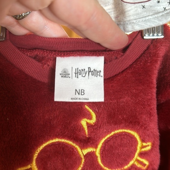 Harry Potter Baby 3-Piece Outfit Set Size Newborn - Picture 5 of 13